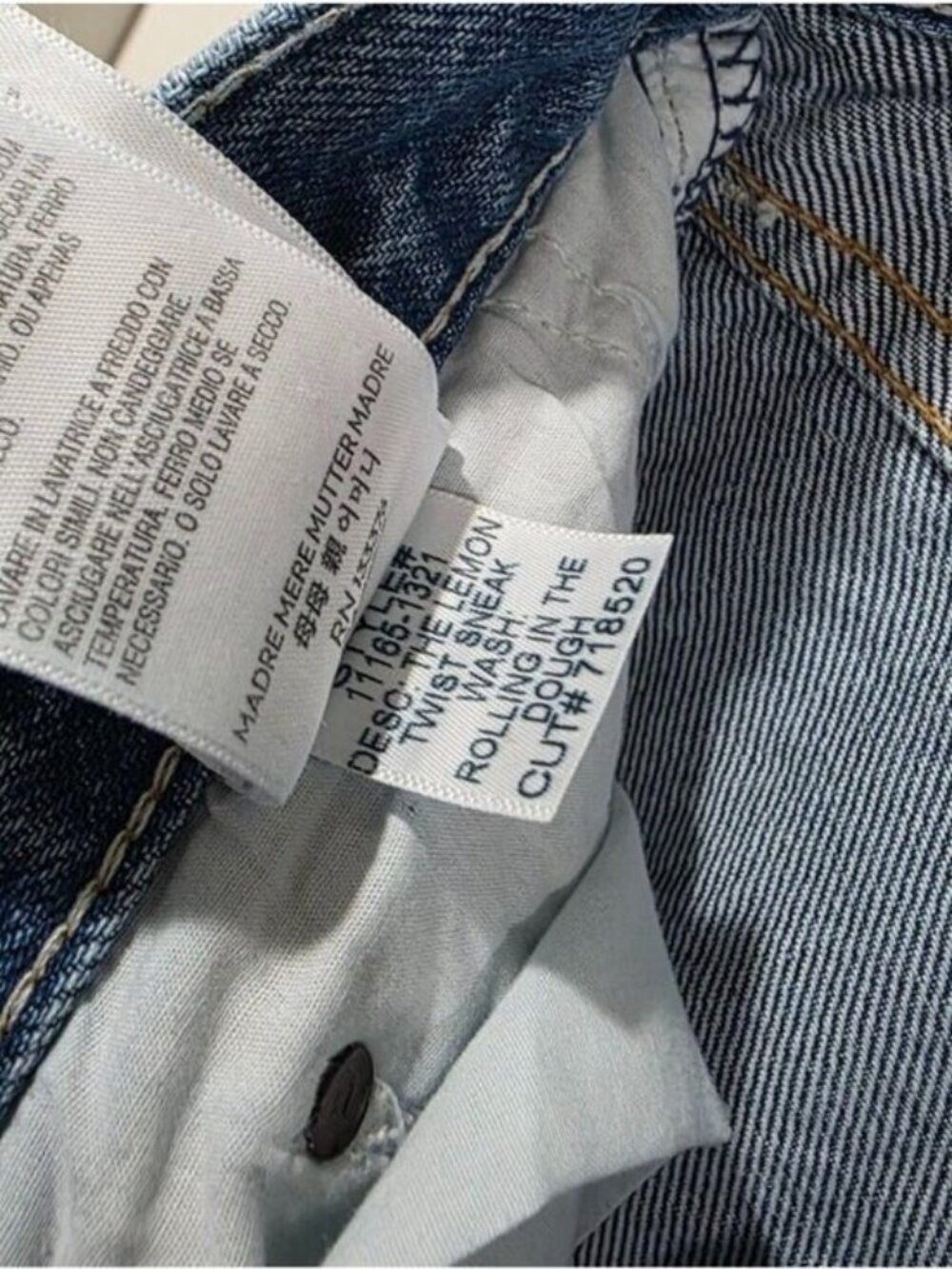 New! MOTHER The Lemon Twist High-Rise Flare Jeans - Picture 8 of 8